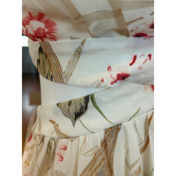 Fashion Nova Floral Halter Maxi Dress - Women's XL - Picture 4 of 8